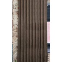 Комплект штор КронасМАрт Канвас 300x270 (2шт, шоколад)