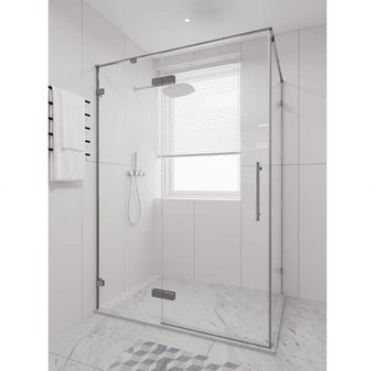 Душевой уголок Veconi Alassio 150x100x200 AL-SP-150100-00-CH-C4 (стекло прозрачное/хром)