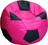 Мяч оксфорд (розовый/черный, XL, smart balls)