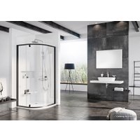 Душевой уголок Ravak Pivot PSKK3-90 (черный/прозрачное)
