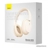 Наушники Baseus Bowie D05 (белый/бежевый)