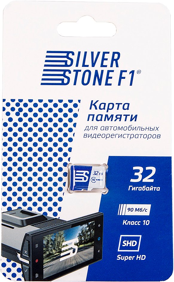 

Карта памяти SilverStone F1 Speed Card 32GB