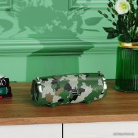 Беспроводная колонка Hoco BS40 Desire Song (зеленый камуфляж)