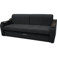 Диван Сириус Лидер-4 ППУ (Eva 11 велюр черный)