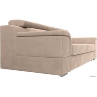 Диван Лига диванов Лига-003 117103 (велюр бежевый)