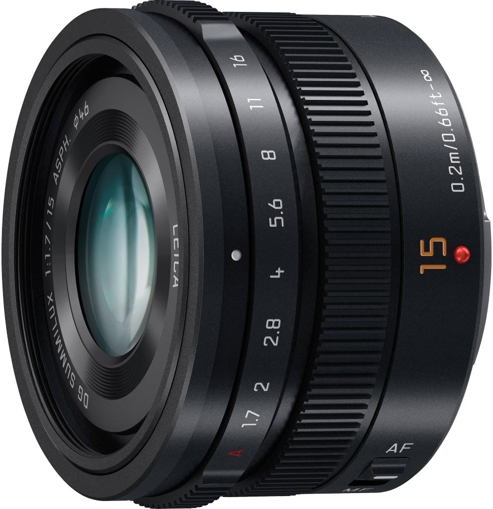 

Объектив Panasonic LEICA DG SUMMILUX 15mm F1.7 ASPH. (черный)