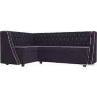 Угловой диван Лига диванов Лофт 104591 (левый, фиолетовый)