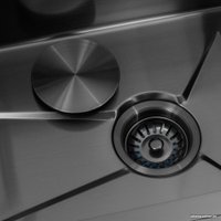 Кухонная мойка ARFEKA Sensor ECO AR 750*450 Black PVD Nano