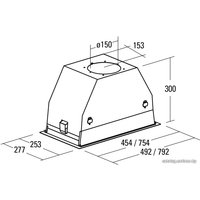 Кухонная вытяжка CATA GC DUAL WH 75