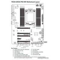 Материнская плата Gigabyte TRX40 Aorus Pro WiFi