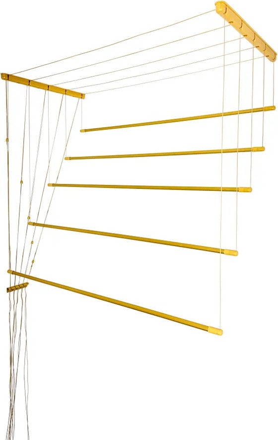 

Сушилка для белья Comfort Alumin Потолочная Алюминиевая Gold Premium 5 прутьев 2.7 м (золото)