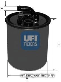 Топливный фильтр UFI 2441600