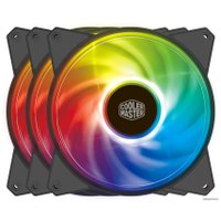 Комплект вентиляторов для корпуса Cooler Master MasterFan MF120R ARGB R4-120R-203C-R1 (с контроллером)