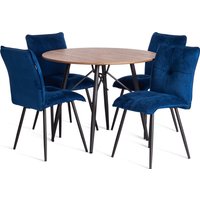 Стул TetChair Sweet велюр (синий)