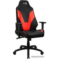 Игровое (геймерское) кресло AeroCool Admiral (черный/красный)