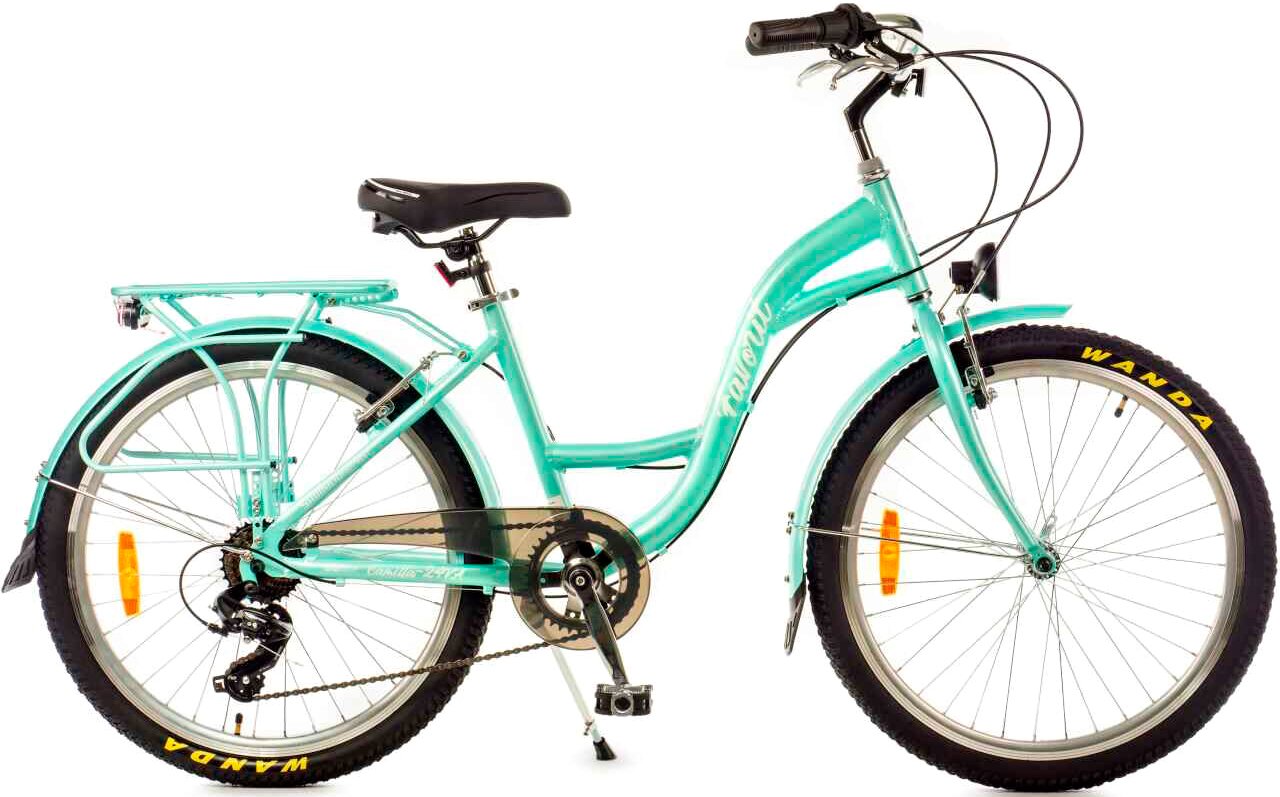 

Велосипед Favorit CAMILLA-24VA (бирюзовый)