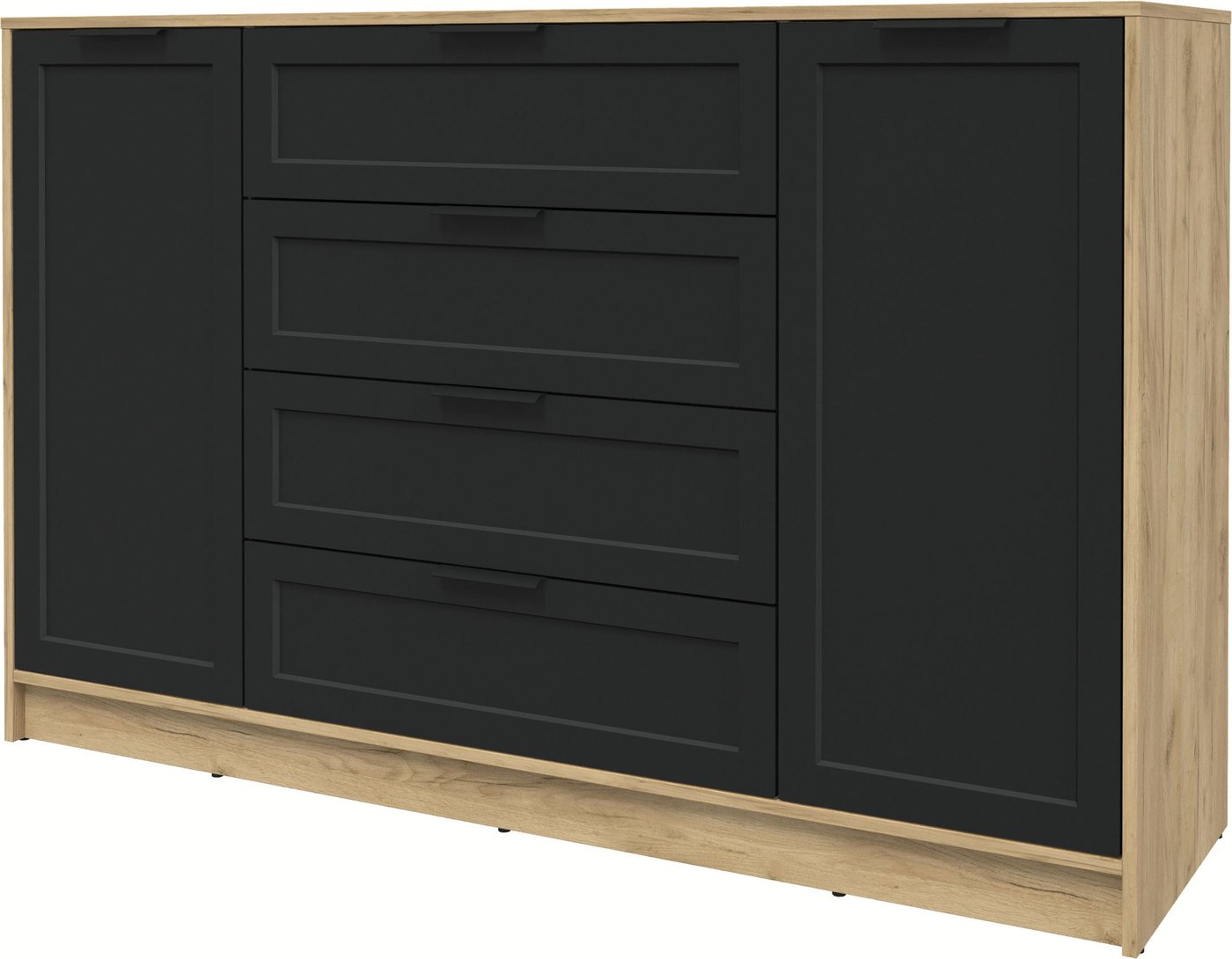 

Тумба Интерлиния Концепт Тренд КТ-Т160 (дуб золотой/черный)