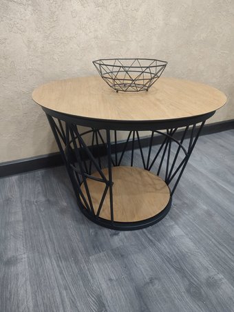 Wooden Story 70x70x53 (дуб/черный)