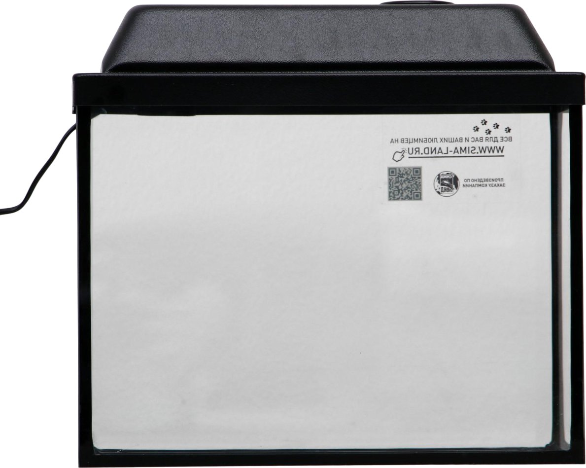 

Аквариум Sima-Land Прямоугольный Атолл 3424573 (черный)