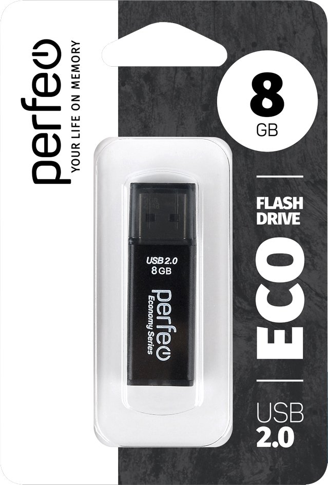 

USB Flash Perfeo E03 8GB (черный)