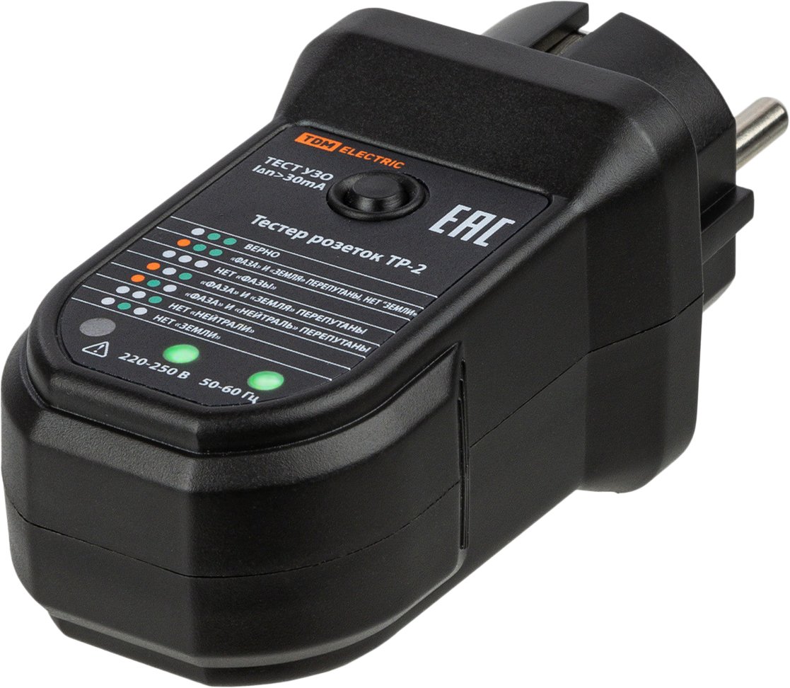 

Тестер TDM Electric ТР-2 SQ0595-0004
