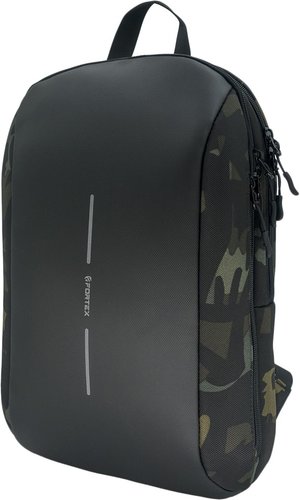 Городской рюкзак Fortex 6001 (черный/камуфляж)