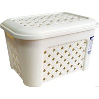 Корзина Эльфпласт Виола 348 (слоновая кость)