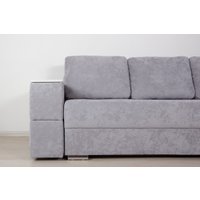 Диван DiArt Бруклин НПБ (велюр Sensey silver/прав/крафт) в Бресте