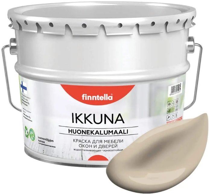 

Краска Finntella Ikkuna Kentta F-34-1-9-FL096 9 л (бежевый)