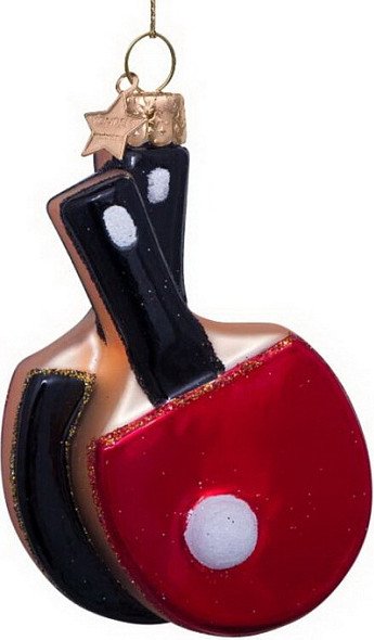 

Елочная игрушка Vondels Пинг-понг ракетки 1232620090010