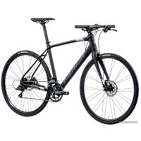 Велосипед Merida Speeder 200 M/L 2020 (матовый черный/серебристый)