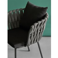 Стул Bergenson Bjorn Braid BB0000812 (серый/черный)