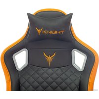 Игровое (геймерское) кресло Knight Outrider (черный/оранжевый)