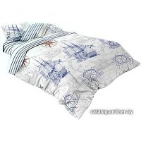 1.5-спальный комплект постельного белья VitTex 9161-151 (1.5-спальный, 2 наволочки 70x70)