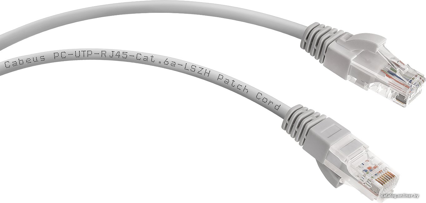 Кабель Cabeus PC-UTP-RJ45-Cat.5e-2m-LSZH
