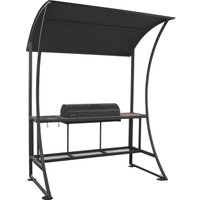 Мангал для дачи Grills Барбекю 800 с навесом