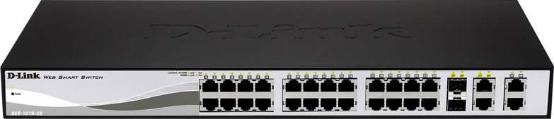 

Настраиваемый коммутатор D-Link DES-1210-28/ME