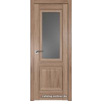 Межкомнатная дверь ProfilDoors 2.88XN L 60x200 (салинас светлый, стекло графит)