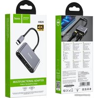 Адаптер Hoco HB29 USB Type-C - HDMI/VGA