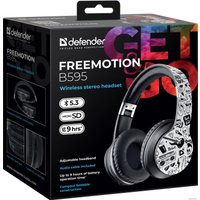 Наушники Defender FreeMotion B595 (черный/белый)