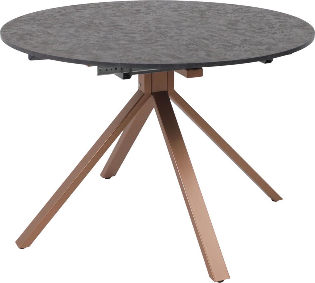 

Кухонный стол Listvig Delon 110 раздвижной 110-150x75 (малави/медь)