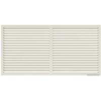 Декоративный экран ERA П60120Р (слоновая кость)