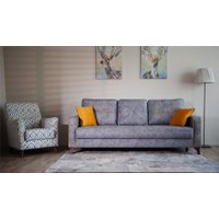 Диван Sofos Марсель тип B (Columbia Grey/Bingo Mustard) в Бресте