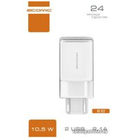 Сетевое зарядное Atomic U400 (белый)