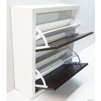 Тумба для обуви Анрат Элана 2.70 венге магия/белый