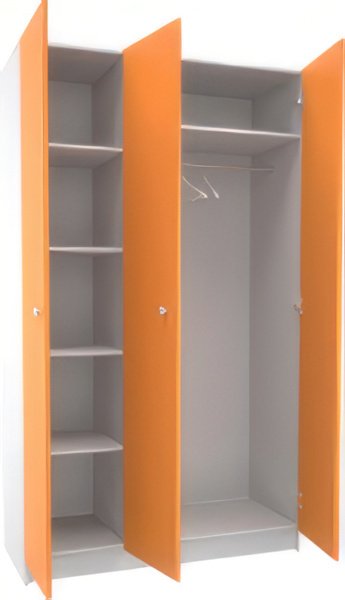 

Шкаф распашной МДК Феникс СК3Ф-О 3-х створчатый 1200x490x1980 (оранжевый)