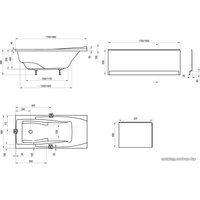 Ванна Ravak You 185x85 N [C871200000]