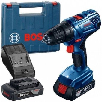 Bosch GSR 180-LI Professional 06019F8100 (с 2-мя АКБ, кейс)