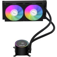 Система жидкостного охлаждения для процессора Coolleo Ice Fairy Dig 240 Lite (черный)