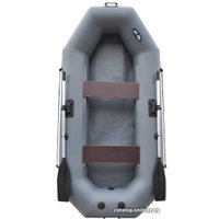 Моторно-гребная лодка Stella S260T (серый)